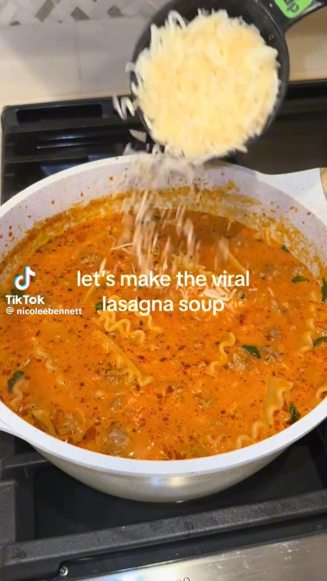 Viral Lasagna Soup